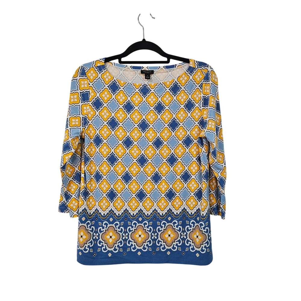 NWT Ann Taylor Factory Boatneck 3/4 Sleeves Size M